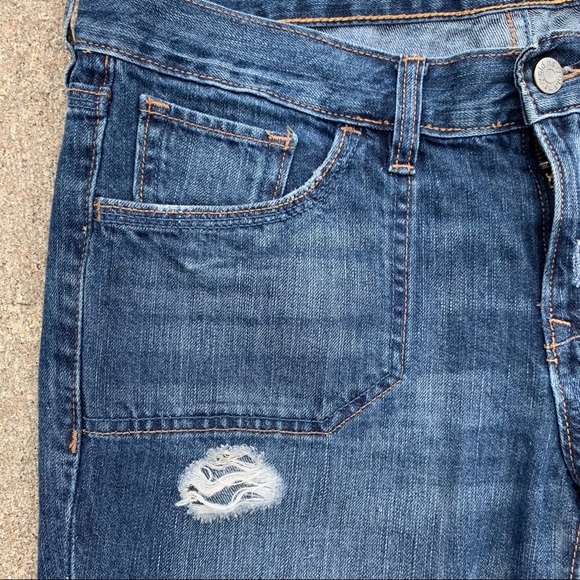 Old Navy The Diva Distressed Bootcut Jeans 10 - Picture 2 of 6